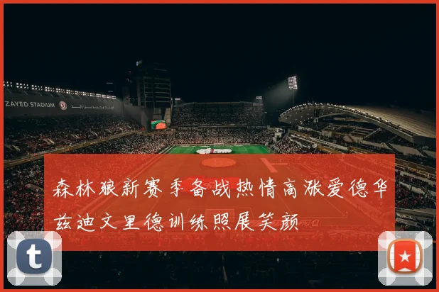 森林狼新赛季备战热情高涨爱德华兹迪文里德训练照展笑颜
